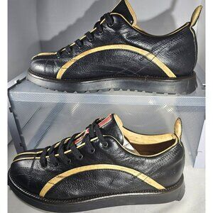 R.B.S. Sneaker Women's Shoes Size: 6 Black Leather ( Made in ITALY )